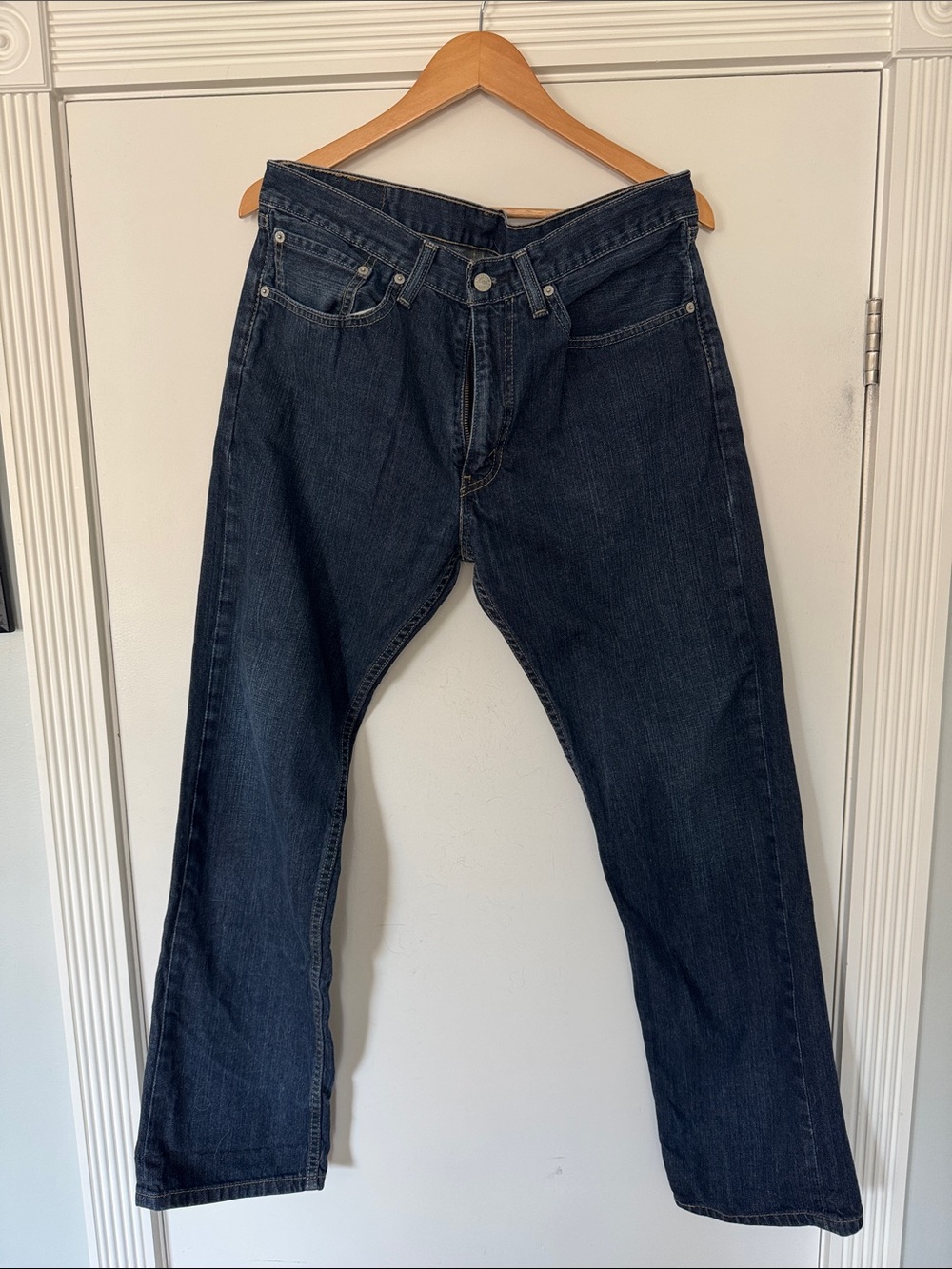 Levi's Men's Relaxed Dark Indigo Jeans